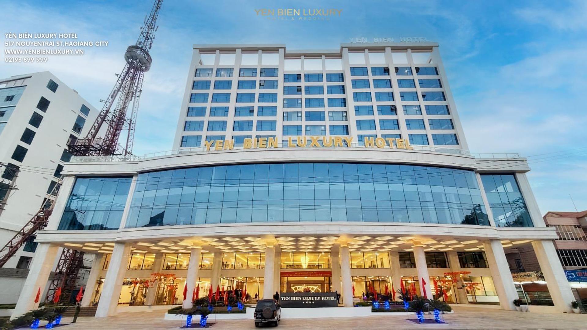 Yen Bien Luxury Hotel 河江 外观 照片
